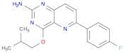 Pyrido[3,2-d]pyrimidin-2-amine, 6-(4-fluorophenyl)-4-(2-methylpropoxy)-