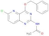 N-(4-(Benzyloxy)-6-chloropyrido[3,2-d]pyrimidin-2-yl)acetamide
