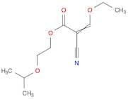 2-Propenoic acid, 2-cyano-3-ethoxy-, 2-(1-methylethoxy)ethyl ester