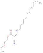2-Propenoic acid, 2-cyano-3-(dodecylamino)-, 2-ethoxyethyl ester