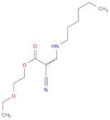 2-Propenoic acid, 2-cyano-3-(hexylamino)-, 2-ethoxyethyl ester