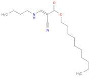 DECYL (E)-3-BUTYLAMINO-2-CYANO-PROP-2-ENOATE
