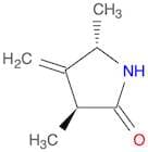 2-Pyrrolidinone, 3,5-dimethyl-4-methylene-, trans-