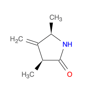 2-Pyrrolidinone, 3,5-dimethyl-4-methylene-, cis-