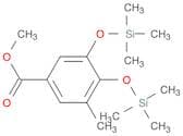 Benzoic acid, 3-methyl-4,5-bis[(trimethylsilyl)oxy]-, methyl ester