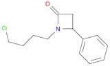 2-Azetidinone, 1-(4-chlorobutyl)-4-phenyl-