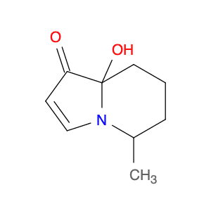 1(5H)-Indolizinone, 6,7,8,8a-tetrahydro-8a-hydroxy-5-methyl-