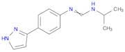 Methanimidamide, N-(1-methylethyl)-N'-[4-(1H-pyrazol-3-yl)phenyl]-