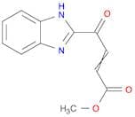 2-Butenoic acid, 4-(1H-benzimidazol-2-yl)-4-oxo-, methyl ester