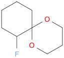 1,5-Dioxaspiro[5.5]undecane, 7-fluoro-