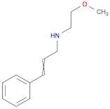 (2-METHOXYETHYL)(3-PHENYL-2-PROPEN-1-YL)AMINE