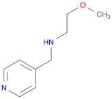 (2-methoxyethyl)[(pyridin-4-yl)methyl]amine