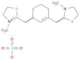 Thiazolium, 4,5-dihydro-3-methyl-2-[[3-[(3-methyl-2-thiazolidinylidene)methyl]-2-cyclohexen-1-ylid…