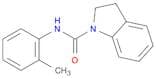 N-(2-methylphenyl)-2,3-dihydro-1H-indole-1-carboxamide