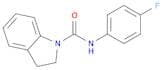 1H-Indole-1-carboxamide, N-(4-fluorophenyl)-2,3-dihydro-