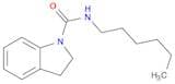 1H-Indole-1-carboxamide, N-hexyl-2,3-dihydro-