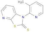 Thiazolo[5,4-b]pyridine-2(1H)-thione, 1-(3-methyl-2-pyridinyl)-