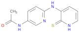 Acetamide, N-[6-[(1,2-dihydro-2-thioxo-3-pyridinyl)amino]-3-pyridinyl]-
