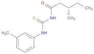 Pentanamide, 3-methyl-N-[[(3-methylphenyl)amino]thioxomethyl]-, (S)-