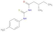 Pentanamide, 3-methyl-N-[[(4-methylphenyl)amino]thioxomethyl]-, (S)-