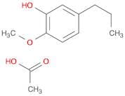 Phenol, 2-methoxy-5-propyl-, acetate
