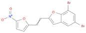 Benzofuran, 5,7-dibromo-2-[2-(5-nitro-2-furanyl)ethenyl]-
