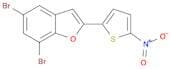 Benzofuran, 5,7-dibromo-2-(5-nitro-2-thienyl)-