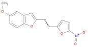 Benzofuran, 5-methoxy-2-[2-(5-nitro-2-furanyl)ethenyl]-