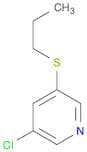 Pyridine, 3-chloro-5-(propylthio)-