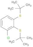 Benzene, 1-chloro-2,3-bis[(1,1-dimethylethyl)thio]-