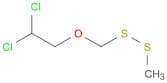 Disulfide, dichloroethoxymethyl methyl