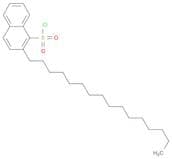1-Naphthalenesulfonyl chloride, 2-hexadecyl-