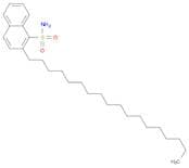 1-Naphthalenesulfonamide, 2-octadecyl-