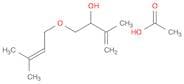 3-Buten-2-ol, 3-methyl-1-[(3-methyl-2-butenyl)oxy]-, acetate