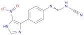 Methanimidamide, N-cyano-N'-[4-(5-nitro-1H-imidazol-4-yl)phenyl]-