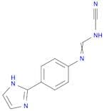 Methanimidamide, N-cyano-N'-[4-(1H-imidazol-2-yl)phenyl]-