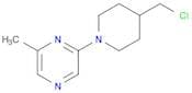 Pyrazine,2-[4-(chloromethyl)-1-piperidinyl]-6-methyl-