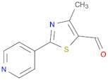4-Methyl-2-pyrid-4-yl-1,3-thiazole-5-carbaldehyde
