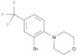 4-(2-bromo-4-(trifluoromethyl)phenyl)morpholine