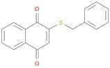 1,4-Naphthalenedione, 2-[(phenylmethyl)thio]-