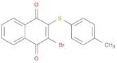 2-bromo-3-[(4-methylphenyl)sulfanyl]naphthalene-1,4-dione