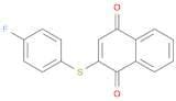 1,4-Naphthalenedione, 2-[(4-fluorophenyl)thio]-