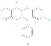 1,4-Naphthalenedione, 2,3-bis[(4-chlorophenyl)thio]-