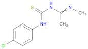 Ethanimidamide, N-[[(4-chlorophenyl)amino]thioxomethyl]-N'-methyl-
