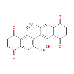 [2,2'-Binaphthalene]-5,5',8,8'-tetrone, 1,1'-dihydroxy-3,3'-dimethyl-