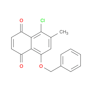 1,4-Naphthalenedione, 5-chloro-6-methyl-8-(phenylmethoxy)-
