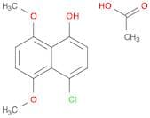 1-Naphthalenol, 4-chloro-5,8-dimethoxy-, acetate