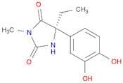 2,4-Imidazolidinedione, 5-(3,4-dihydroxyphenyl)-5-ethyl-3-methyl-, (R)-
