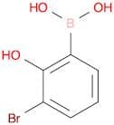 Benzeneboronic acid,3-bromo-2-hydroxy- (7CI)
