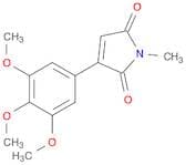 1H-Pyrrole-2,5-dione, 1-methyl-3-(3,4,5-trimethoxyphenyl)-